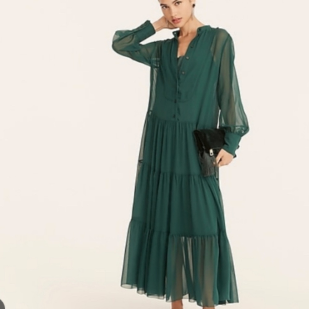 J Crew Collection Silk Tuxedo dress, size 6, NWT